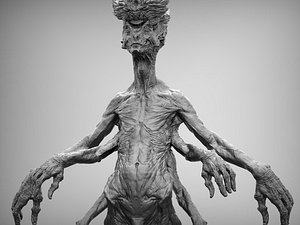 alien 3D model