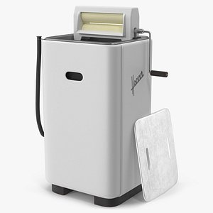 3D Retro Washing Machine Hoover