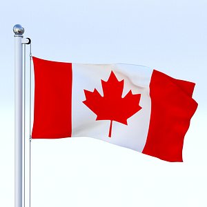 Animated Canadian Flag