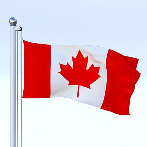 Animated Canadian Flag