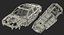 3D suv sedan frames model