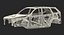 3D suv sedan frames model