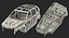 3D suv sedan frames model