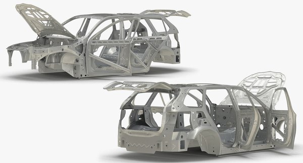 3D suv sedan frames model - TurboSquid 1212894