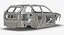 3D suv sedan frames model