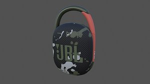 JBL Clip4 Speaker Review 3D model