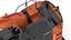 Hitachi zx135-7 avec bras personnalisé