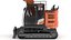 Hitachi zx135-7 avec bras personnalisé