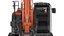 Hitachi zx135-7 avec bras personnalisé