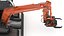 Hitachi zx135-7 avec bras personnalisé