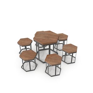 wooden coffee table model