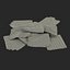 Newspaper Litter 3 3D Model