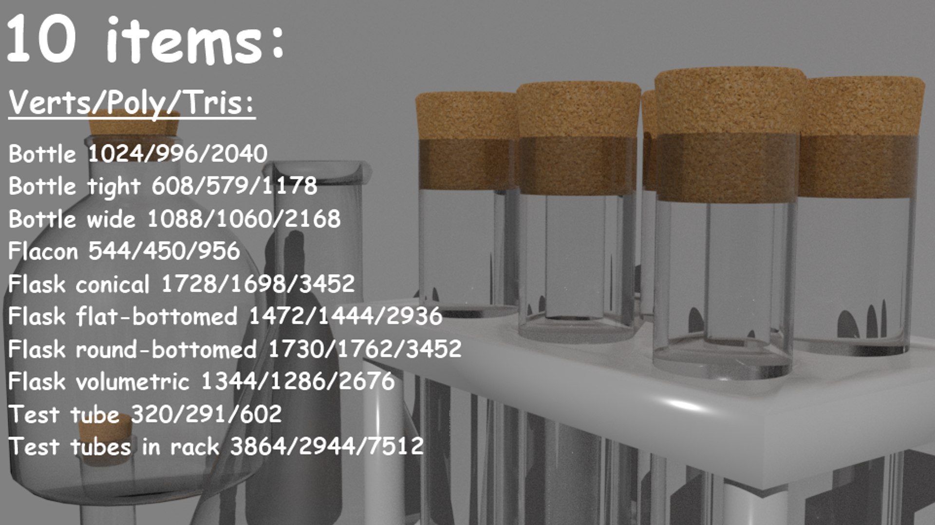 Free 3D Model Pbr Flask - TurboSquid 1324378