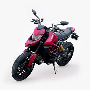 2019 Ducati Hypermotard 950 3D model