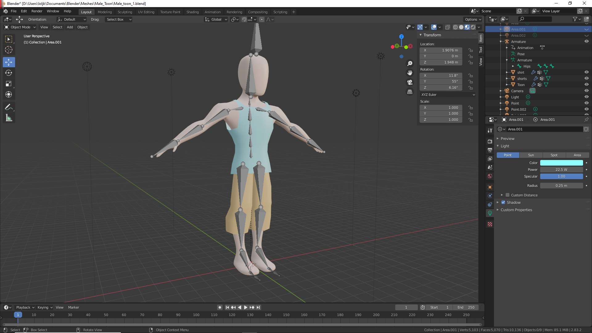Male rigged 3D model - TurboSquid 1661907