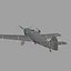 Messerschmitt BF109 German Fighter Airplane Grey Version 1