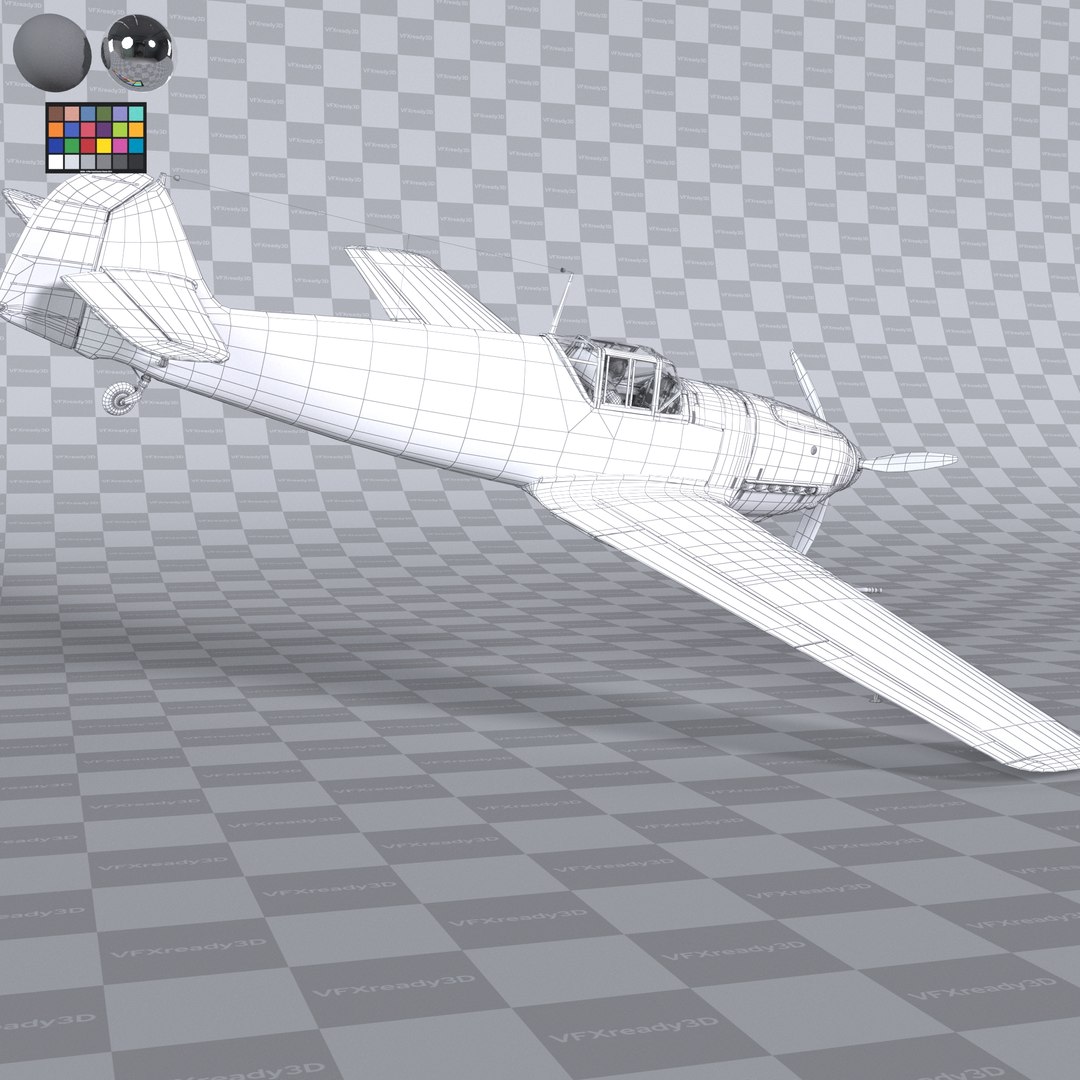 3D model Messerschmitt BF109 German Fighter Airplane Grey Version 1 https://p.turbosquid.com/ts-thumb/an/yM9tR3/hl/bf109_wireframe_2_08/jpg/1664267734/1920x1080/fit_q87/2eaa9b2a95795f6c1a211fd6425c07eac571ed1f/bf109_wireframe_2_08.jpg