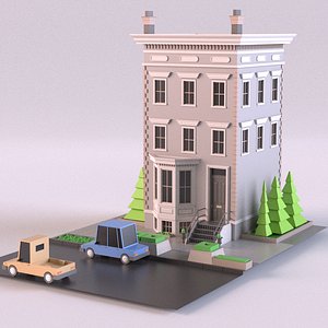 building house 3D model