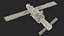 ISS Zvezda Module with Progress Spacecraft 3D model