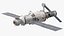 ISS Zvezda Module with Progress Spacecraft 3D model
