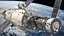 ISS Zvezda Module with Progress Spacecraft 3D model