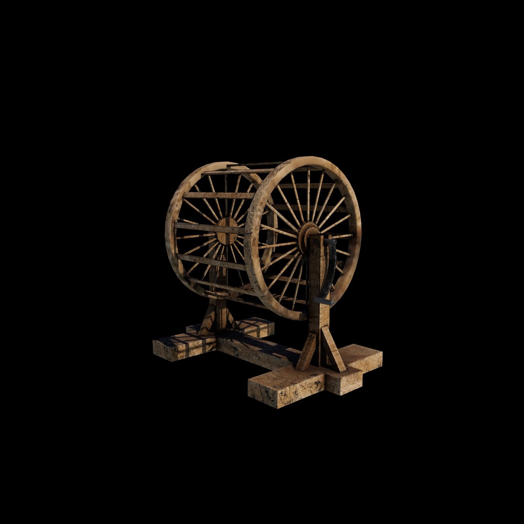 Breaking Wheel 3D Model Model - TurboSquid 2504223