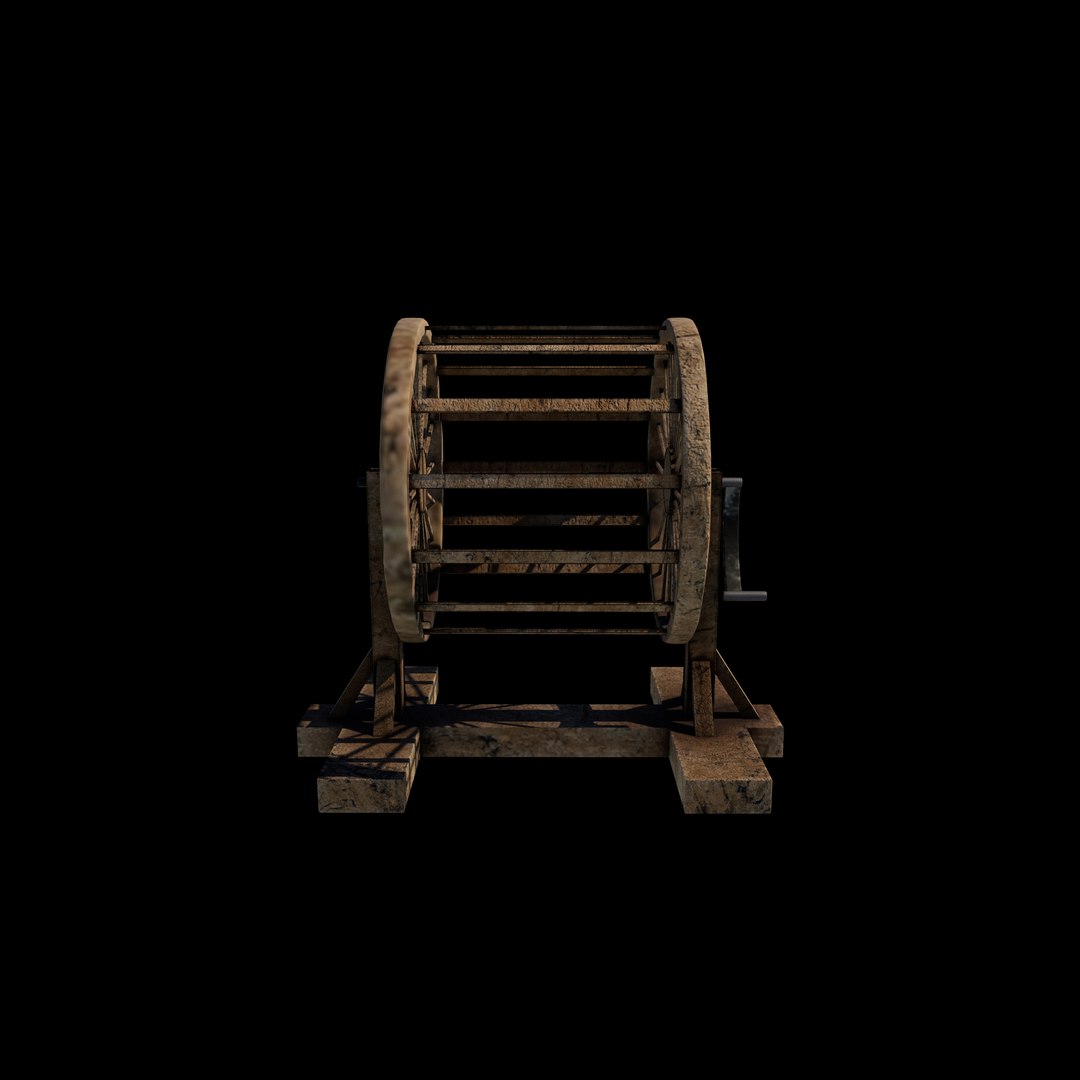 Breaking Wheel 3D Model Model - TurboSquid 2504223
