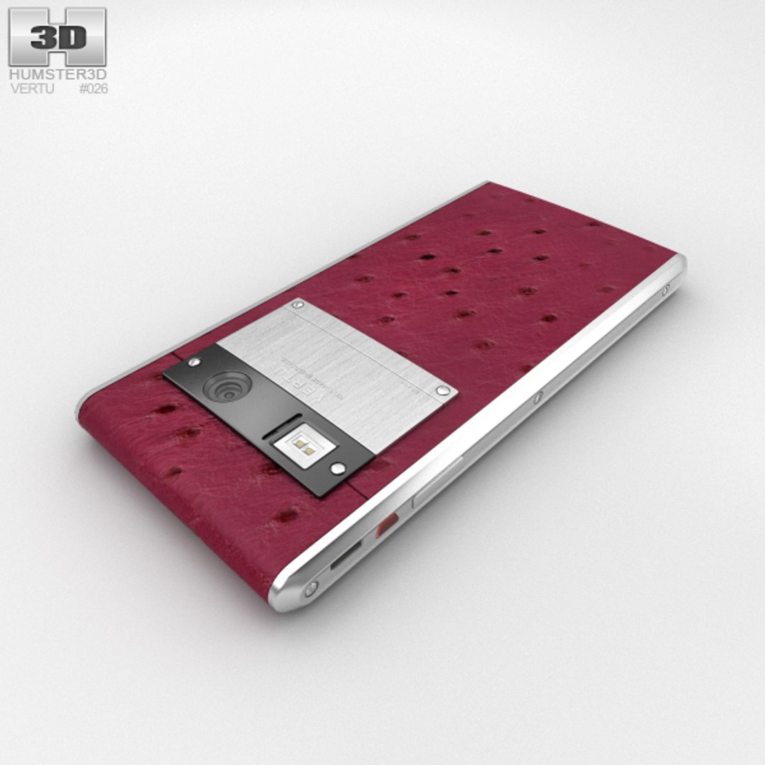 3D Vertu Aster Raspberry - TurboSquid 1247372