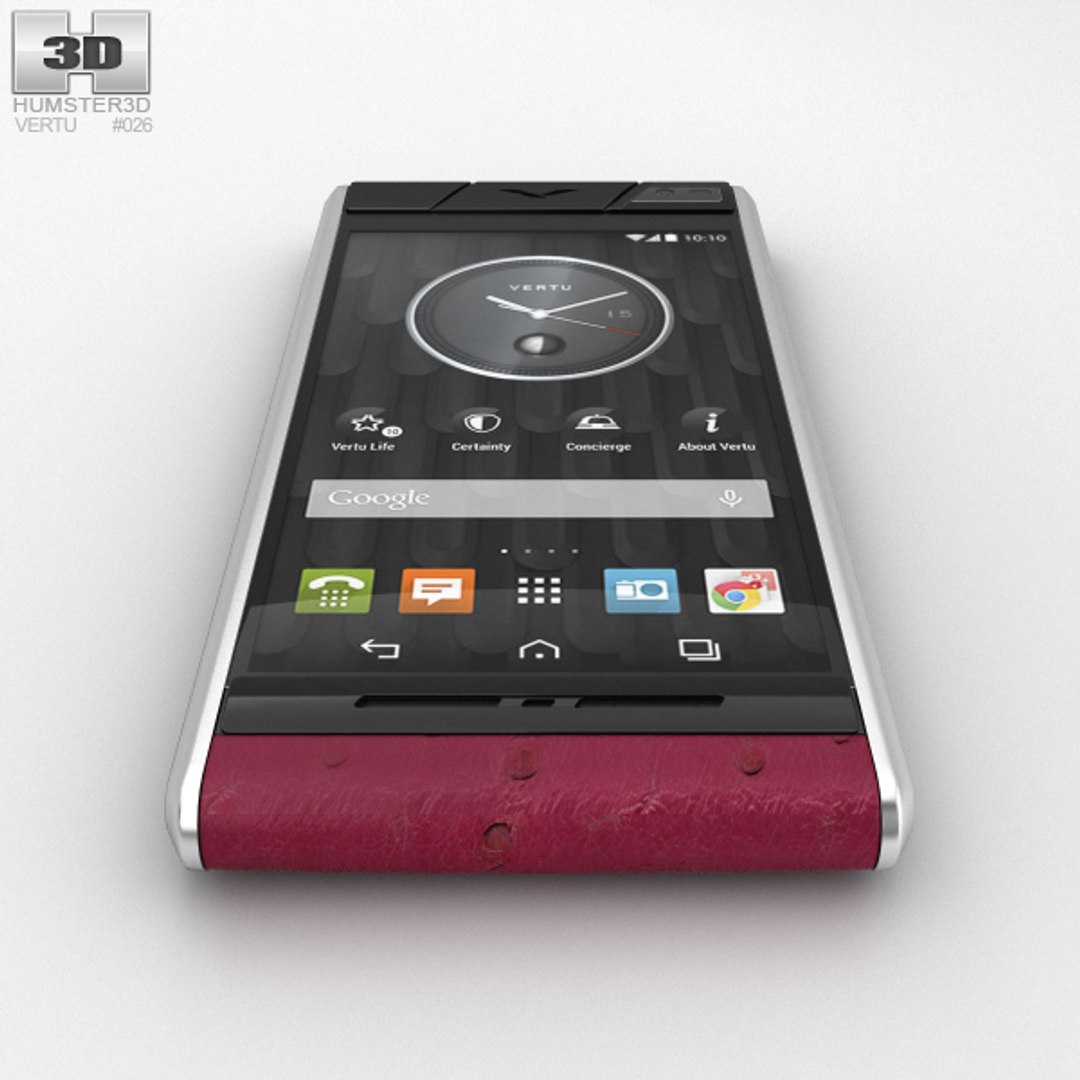 3D Vertu Aster Raspberry - TurboSquid 1247372