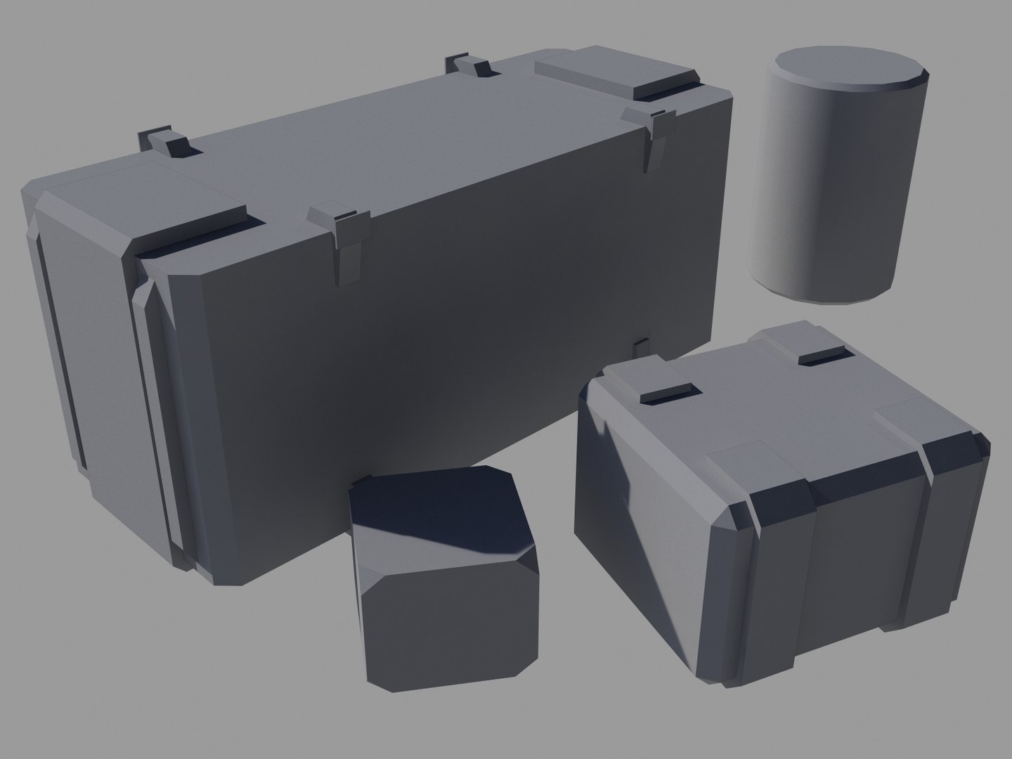 3d Containers Ver 1 0 Model