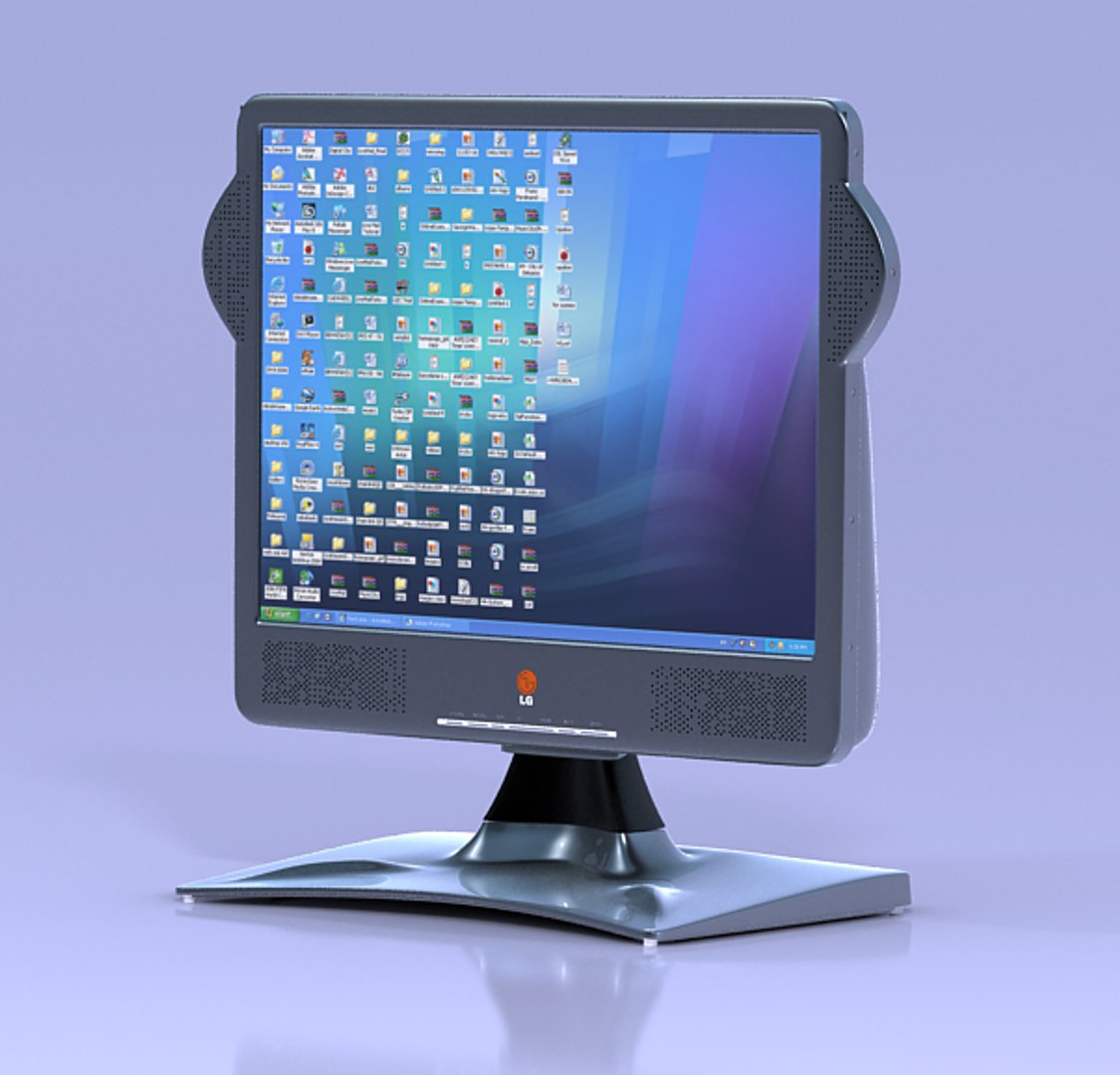 3dsmax lcd monitor