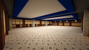 Elexus hotel Cyprus 3D model