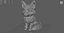 Chibi Stylized Fox 3D Print Model