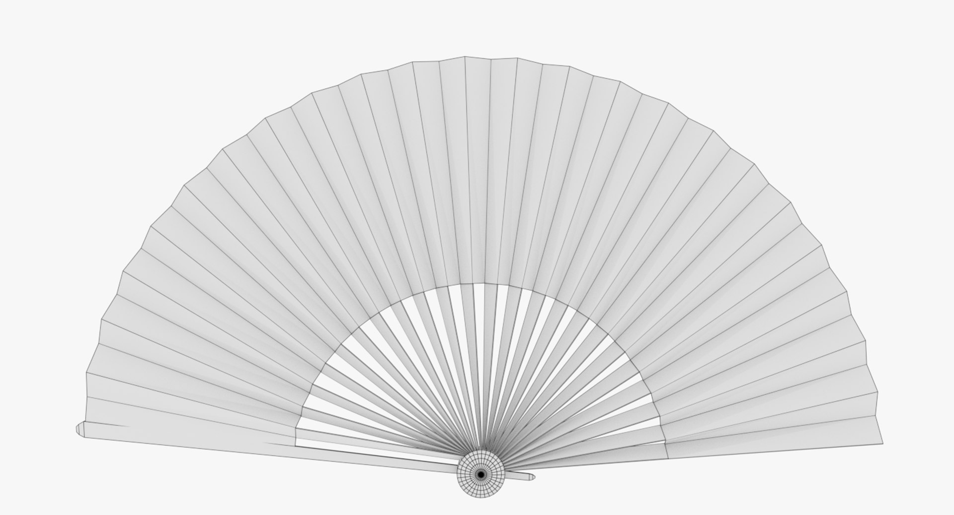 3D Model Hand Fan - TurboSquid 1240792