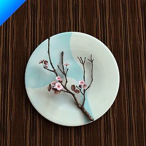 3d model contemporary flower arrangement