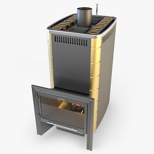 3dsmax siberstove wood