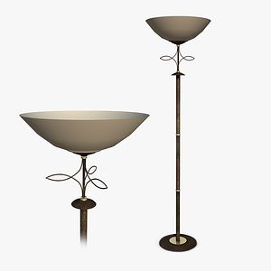 standard lamp interior 3d c4d