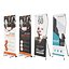 3D Advertising Banner Stands model