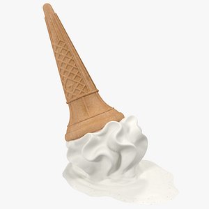 max dropped ice cream cone