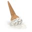 Cone De Gelado Deixado Cair