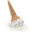 Cone De Gelado Deixado Cair