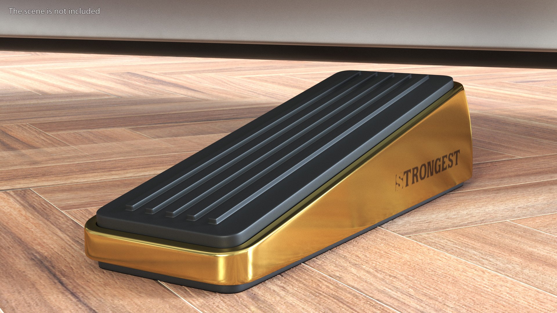 3D Strongest Door Wedge Golden - TurboSquid 2116281