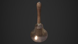 3D model Old Hand Bell
