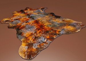 cowhide rug max