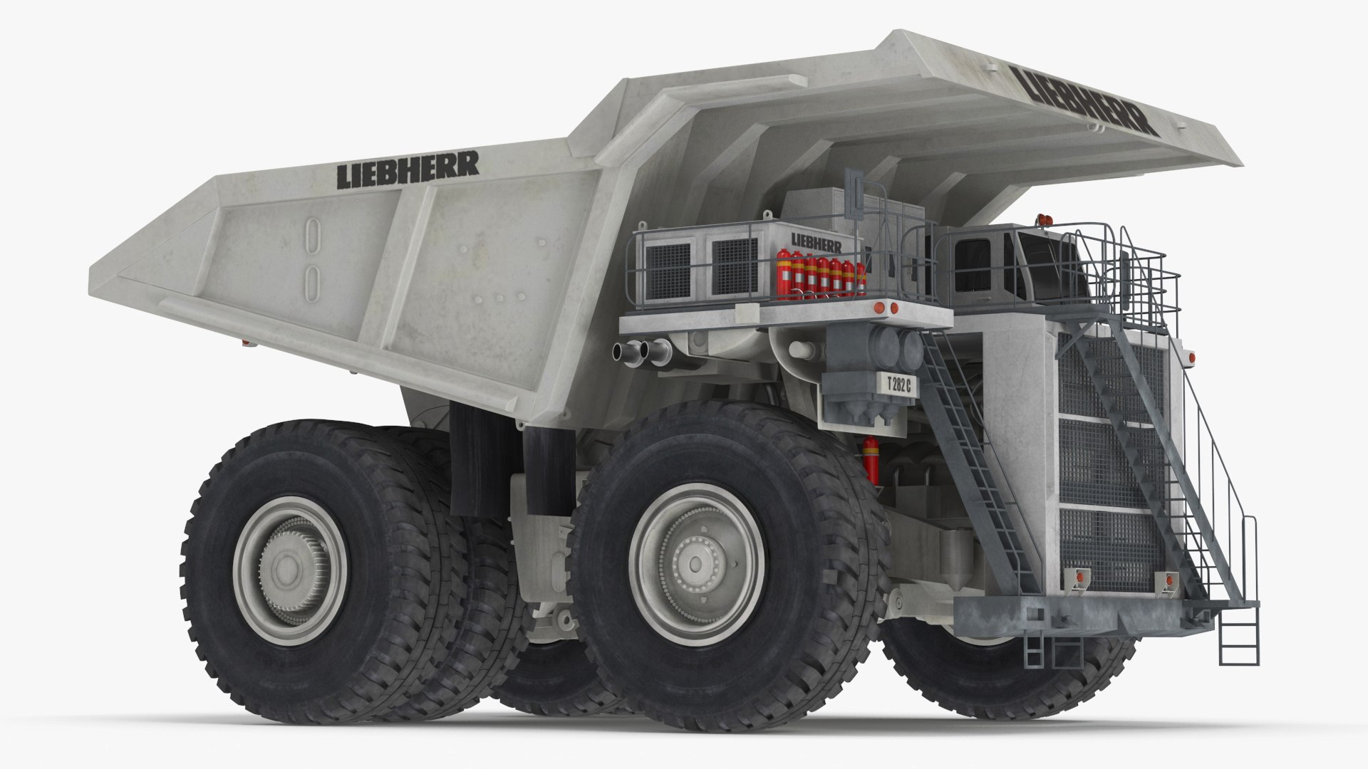 Mining Truck Liebherr T 282C 3D model preview