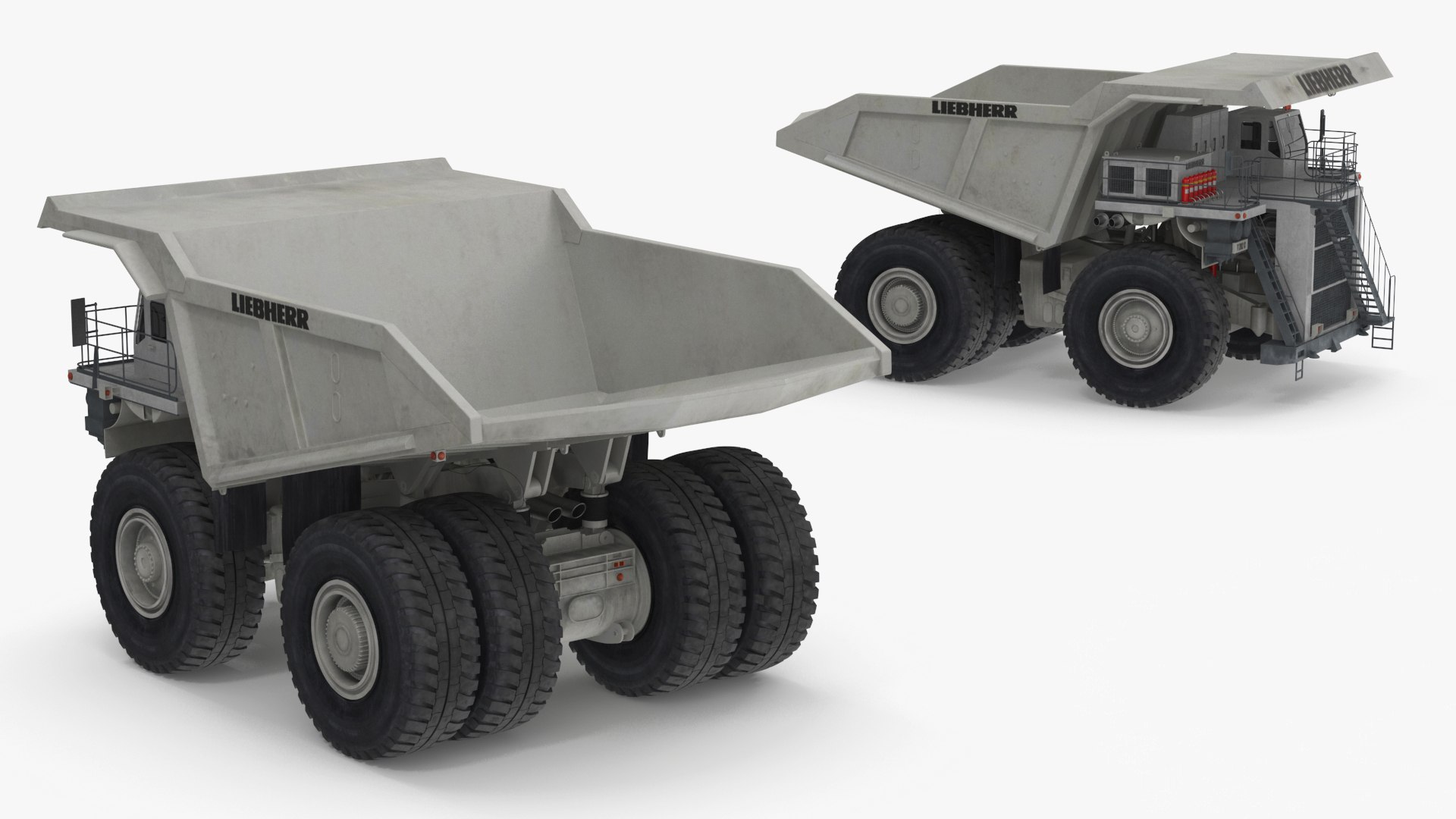 3D Mining Truck Liebherr T 282C - TurboSquid 2205379