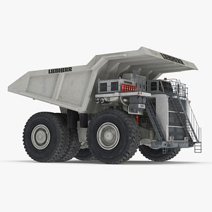 3D Mining Truck Liebherr T 282C
