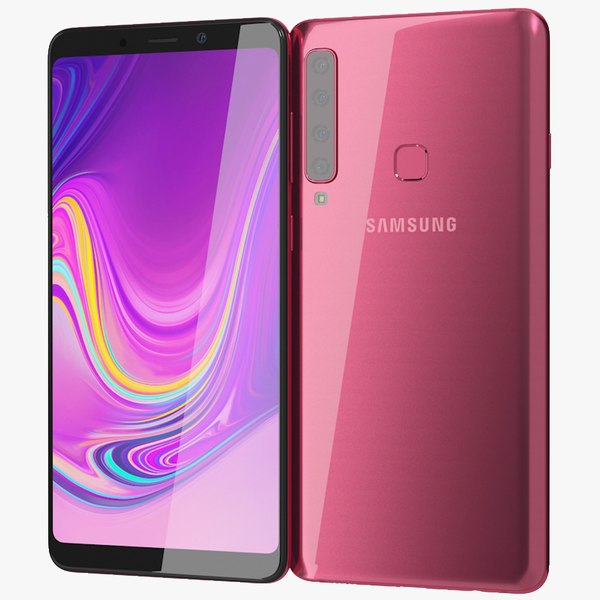 realistic samsung galaxy a9 3D model