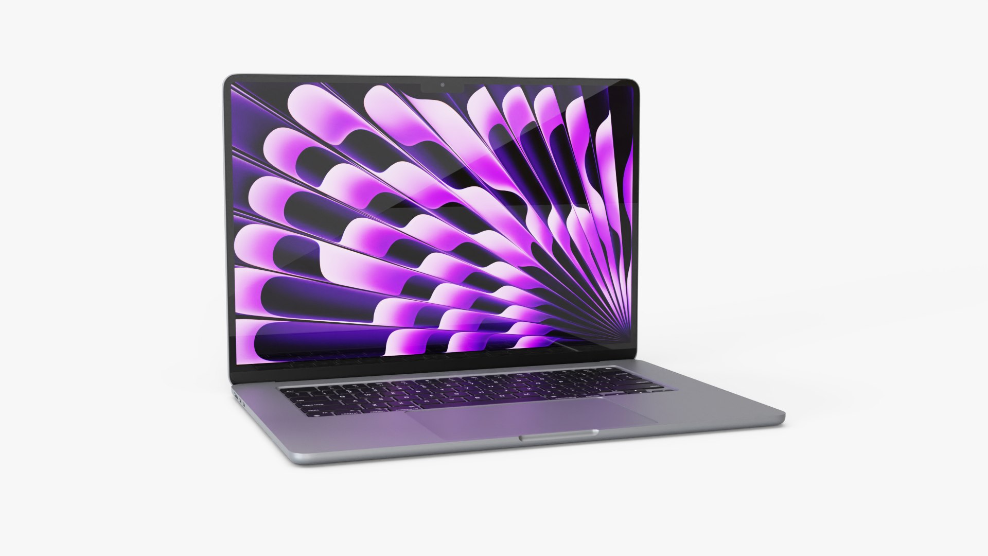 MacBook Air 15inch Space Grey model - TurboSquid 2164683