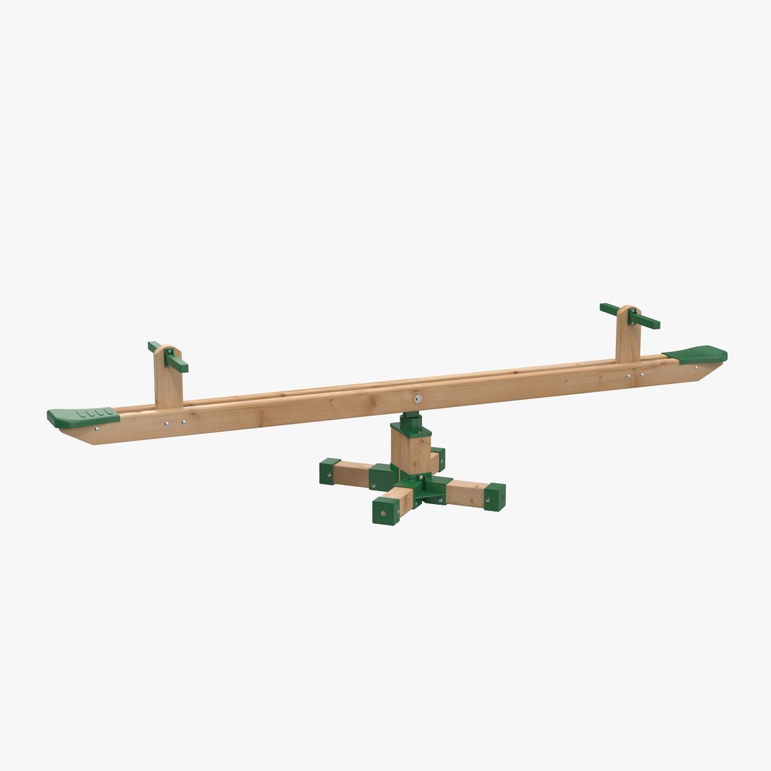 Seesaw 3D model preview